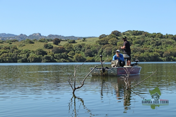 fishing for black bass in the wilderness of the lakes