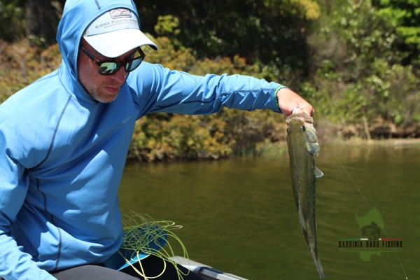 sardinia tours for fishing black bass